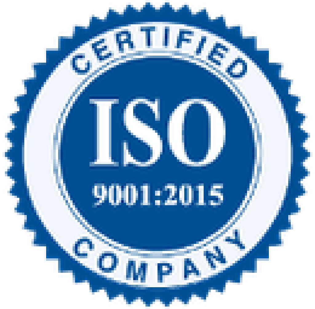 ISO 9001:2015 Certified Company